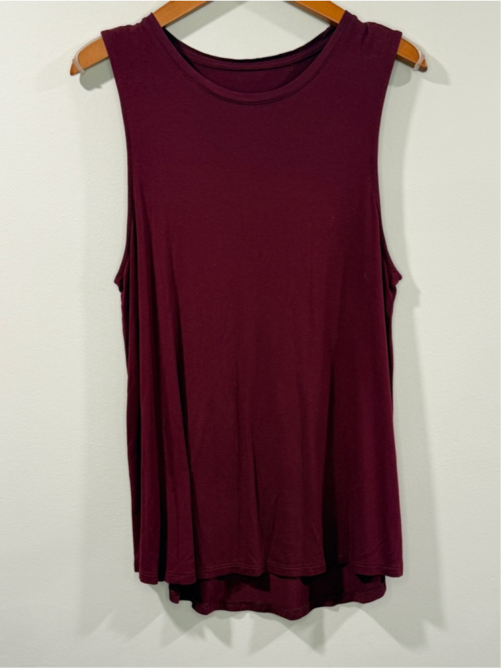 a new day Womens Sleeveless Swing Relaxed Tank Top Size L